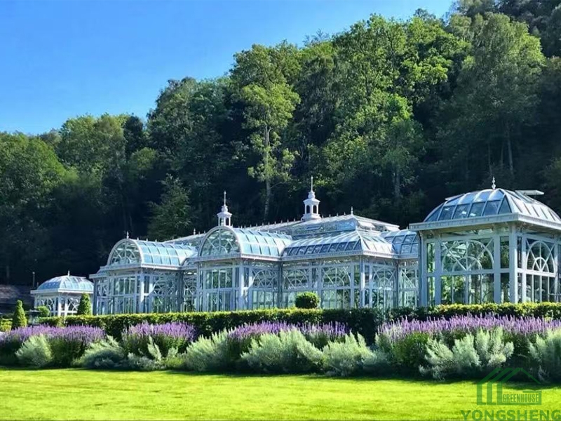 Victorian Luxury Glass Wedding House Garden House Hot Dip Galvanized Structure